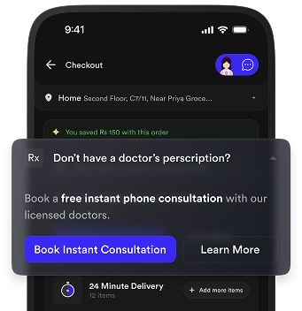 Doctor consultation app interface