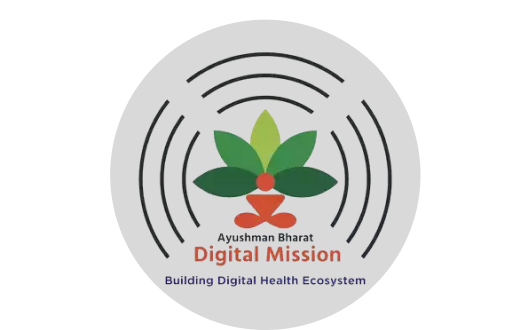Ayushman Bharat Digital Mission badge